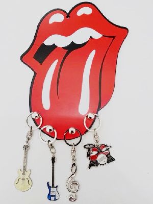 Porta Chaves madeira Rolling Stones 