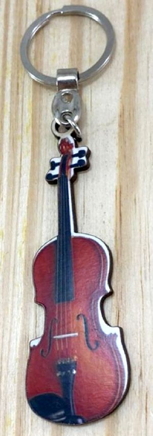 Chaveiro Musical Violino MDF adesivado 