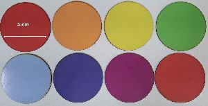 Kit Discos de MDF colorida sem nome 3 cm